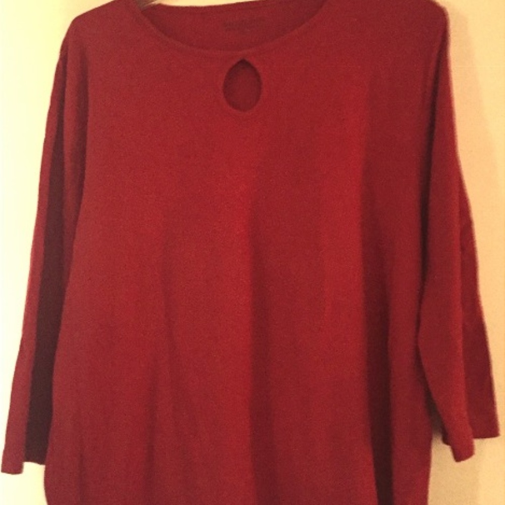 Red Cotton Top -